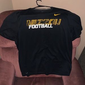 Nike Mens Black Missouri T Shirt size XL